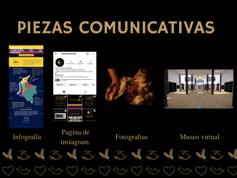 simongbn-camino-a-la-verdad-4 Infografías, página de Instagram, fotografías y vista del museo virtual interactivo en Artsteps.